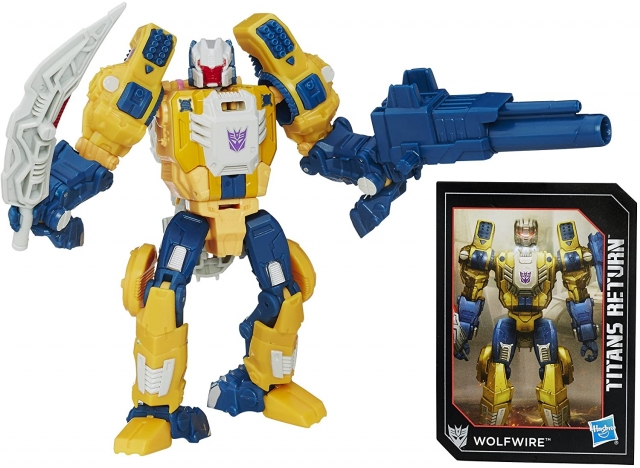 Wolfwire and Monxo Deluxe Class  | Transformers Generations Titans Return