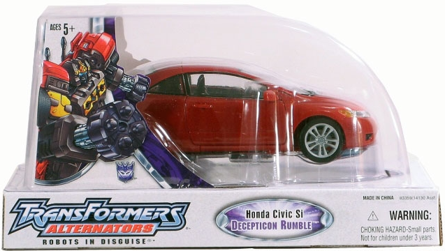Decepticon Rumble | Honda Civic Si | Transformers Alternators