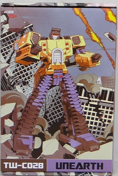 TW-C02B Unearth Yellow Version | Toyworld Constructor Combiner