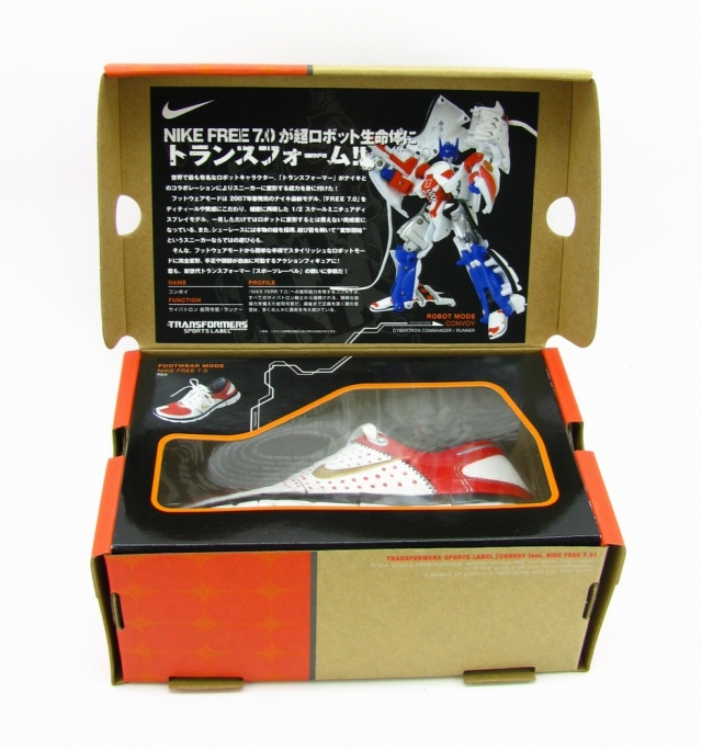 Convoy Optimus Prime Nike Free 7.0 | Transformers Sports Label