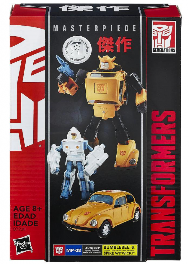 MP-08 Bumblebee and Spike SDCC Exclusive | Transformers Masterpiece