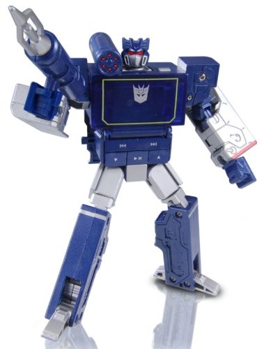 MP3 Player Soundwave Spark Blue Version | Transformers Music Label