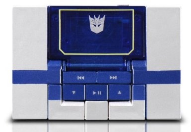 MP3 Player Soundwave Spark Blue Version | Transformers Music Label