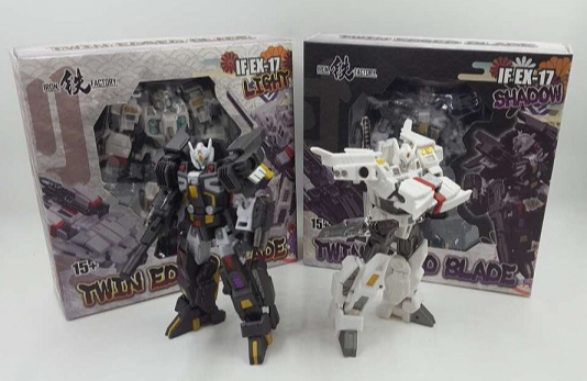 IF-EX17L Norimune and 17S Muramasa | Iron Factory