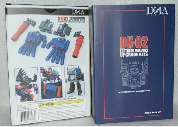 DK-02 Movable Hands Upgrade Kit for Transformers Titans Return Fortress Maximus | Dna Design | Upgrade Kit
