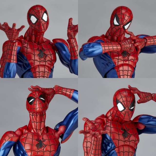 No.002 Spider-Man Revoltech Amazing Yamaguchi | Marvel | Kaiodo 