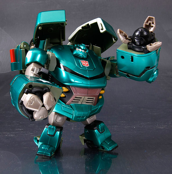 Bulkhead vs Soundwave | Japanese Transformers Animated