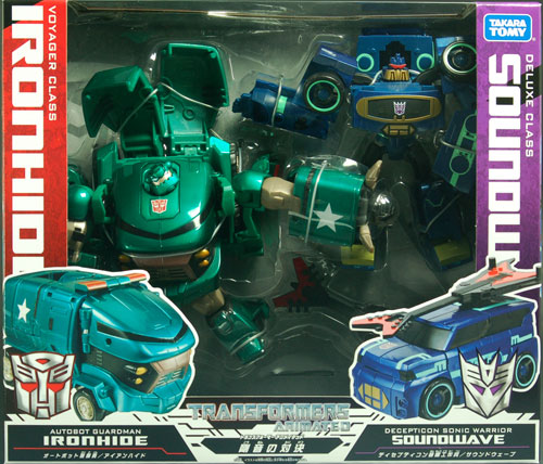 Bulkhead vs Soundwave | Japanese Transformers Animated