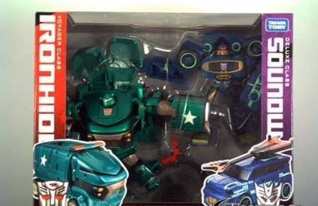 Bulkhead vs Soundwave | Japanese Transformers Animated