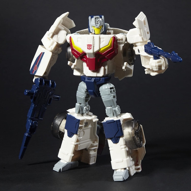 Breakaway with Throttle Deluxe Class  | Transformers Generations Titans Return