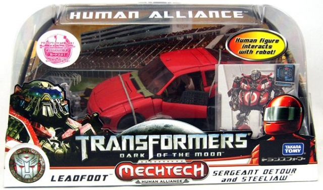 Deluxe Class Human Alliance DA-30 Leadfoot and Steeljaw | Transformers 3 Dark of the Moon DOTM