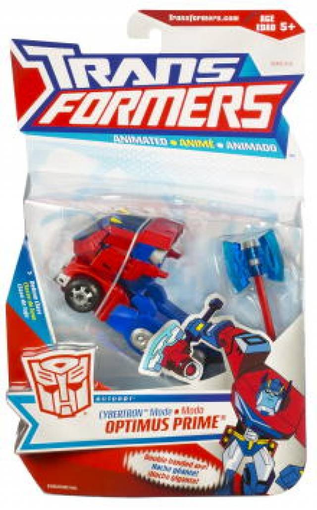 Deluxe Class Optimus Prime Cybertron Mode | Transformers Animated