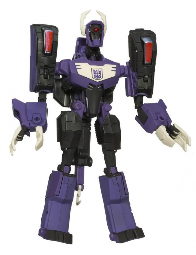 Voyager Class Shockwave and Bumblebee Exclusive | Transformers Animated