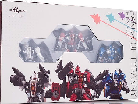 IF-EX20F Tyrants Fang Set of 3 Figures | Iron Factory Wing Of Tyrant