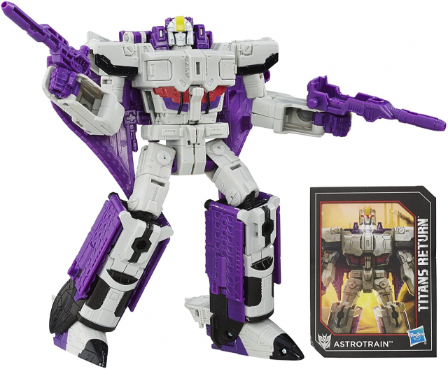 Astrotrain and Darkmoon Voyager Class  | Transformers Generations Titans Return