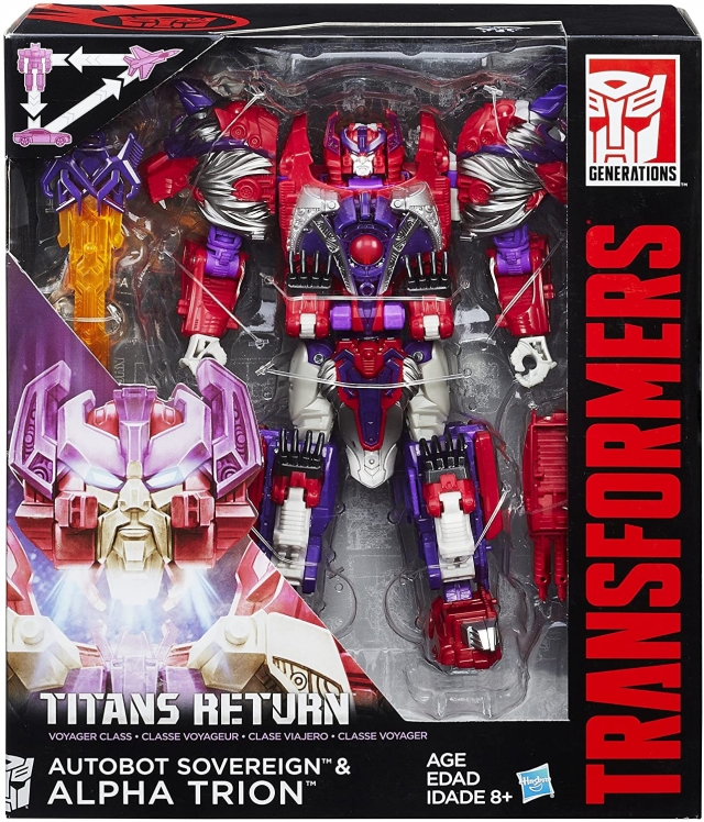 Alpha Trion and Sovereign Voyager Class  | Transformers Generations Titans Return