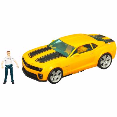 Bumblebee with Sam Witwicky White Shirt Version Human Alliance | Transformers Hunt for the Decepticons HFTD