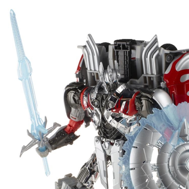 Silver Knight Optimus Prime | Transformers Platinum Edition