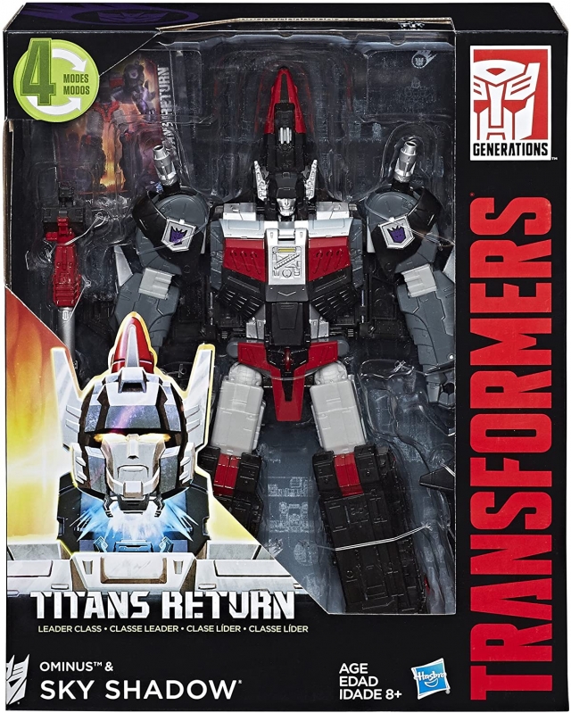 Sky Shadow and Ominus Leader Class  | Transformers Generations Titans Return