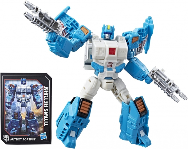 Topspin and Freezeout Deluxe Class  | Transformers Generations Titans Return