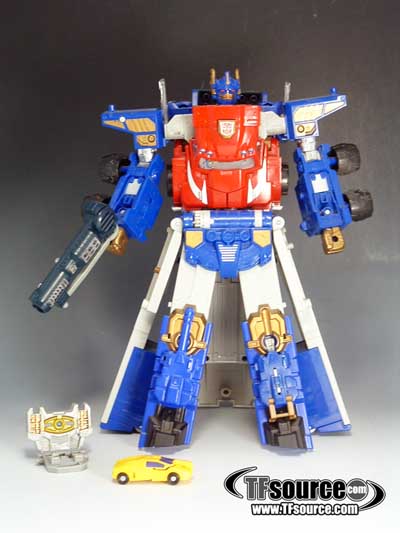 Optimus Prime and Sparkplug Mini-Con Super-con | Transformers Armada