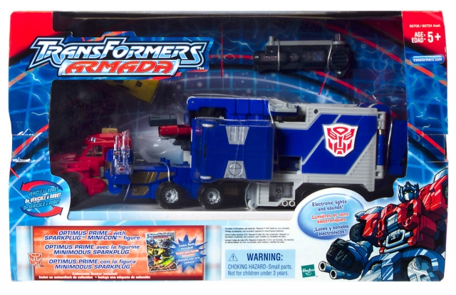 Optimus Prime and Sparkplug Mini-Con Super-con | Transformers Armada