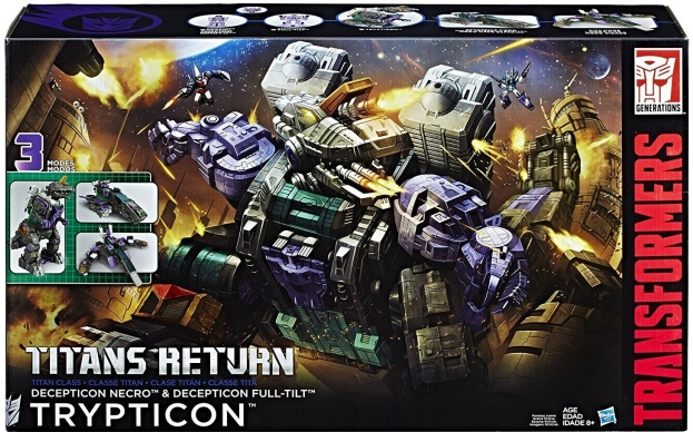 Trypticon and Full-Tilt Titan Class  | Transformers Generations Titans Return