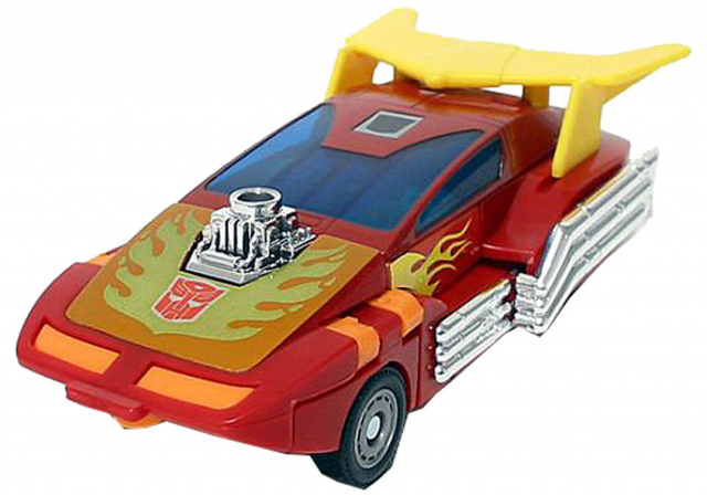 #13 Targetmaster Hot Rod Transformers G1 | the Transformers Collection Book Style Reissue