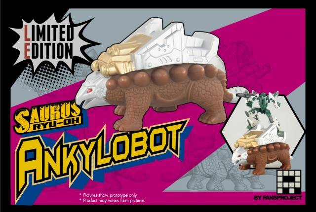 Ankylobot Shell Limited Edition | Fansproject Saurus Ryu-oh