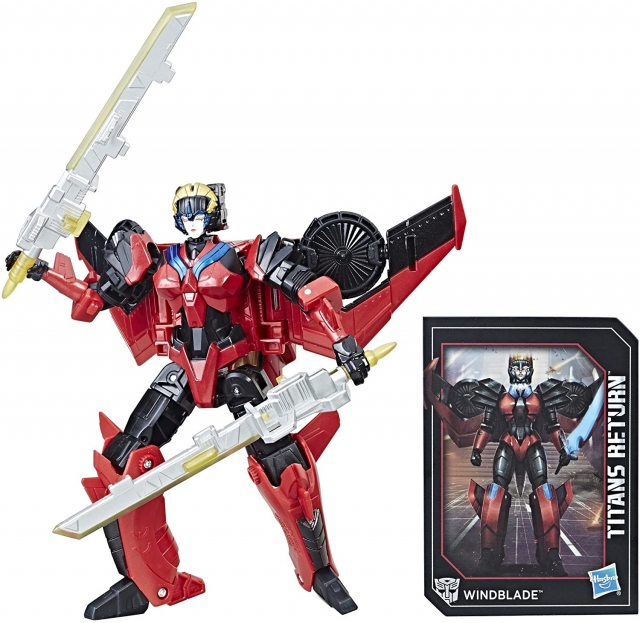 Windblade and Scorchfire Deluxe Class  | Transformers Generations Titans Return