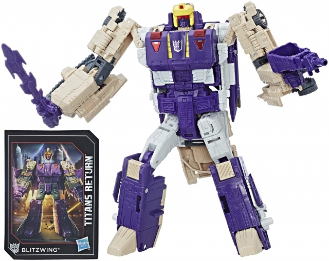 Blitzwing and Hazard Voyager Class  | Transformers Generations Titans Return