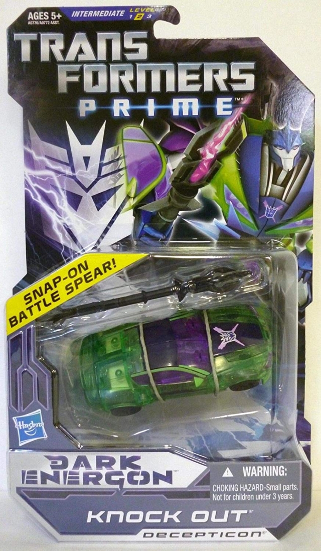 Dark Knock Out Exclusive Deluxe Class | Transformers Prime Dark Energon