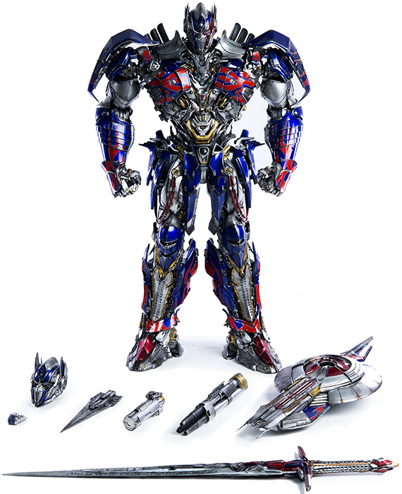 Premium Optimus Prime Premium Scale | Transformers: The Last Knight | threezero