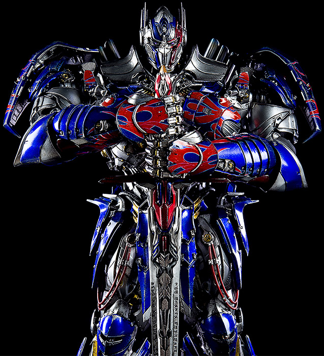Premium Optimus Prime Premium Scale | Transformers: The Last Knight | threezero