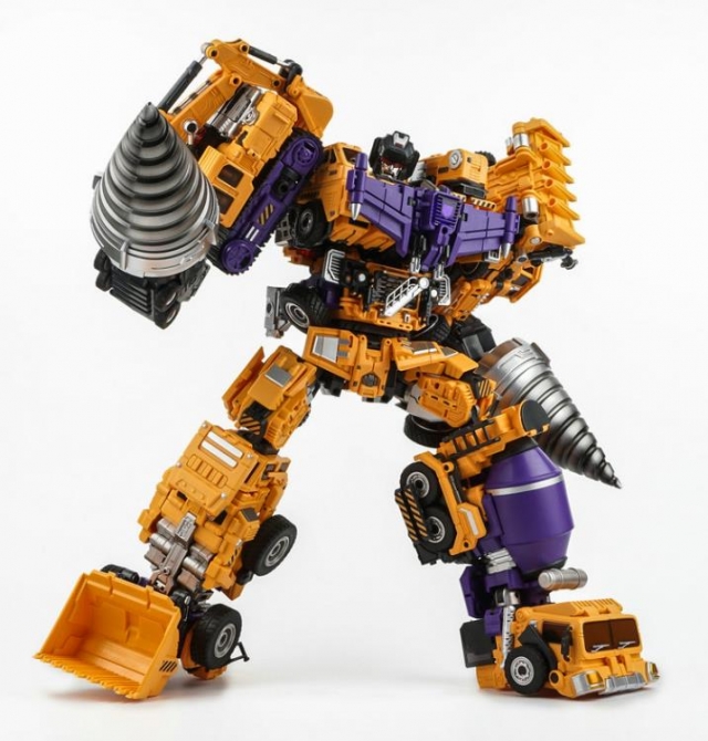 GT-06 Duron Drill Limited Edition Orange Version Set of 5 | Generation Toy