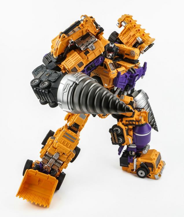 GT-06 Duron Drill Limited Edition Orange Version Set of 5 | Generation Toy