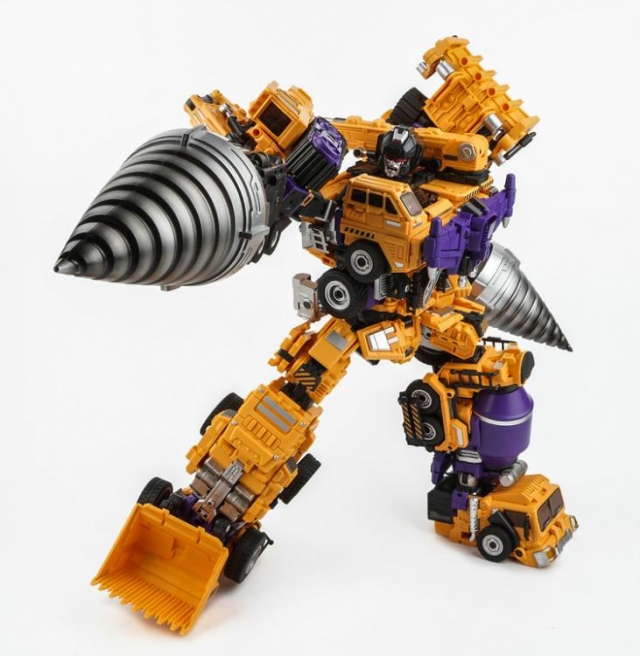 GT-06 Duron Drill Limited Edition Orange Version Set of 5 | Generation Toy