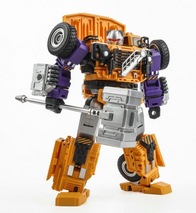 GT-06 Duron Drill Limited Edition Orange Version Set of 5 | Generation Toy