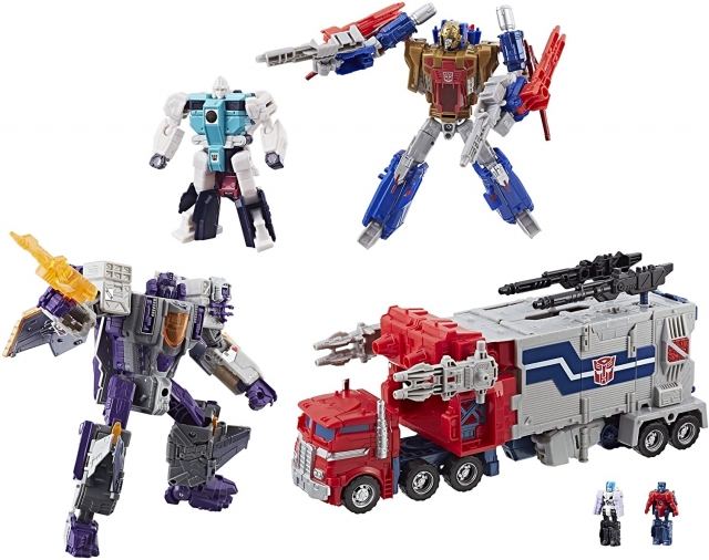 Siege on Cybertron Boxed Set Limited Edition Leader Class  | Transformers Generations Titans Return