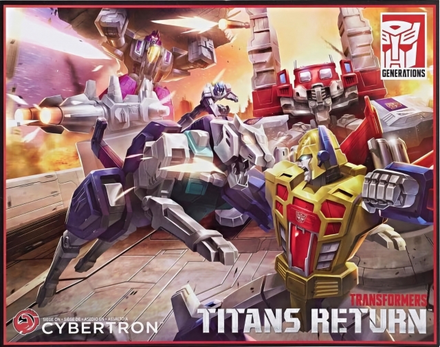 Siege on Cybertron Boxed Set Limited Edition Leader Class  | Transformers Generations Titans Return