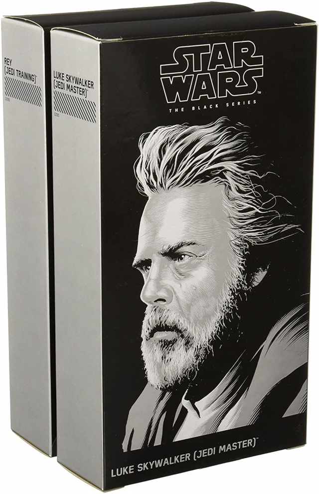 Luke Skywalker Jedi Master and Rey Jedi Training SDCC Exclusive 6-Inch Scale | Star Wars The Black Series