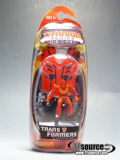 Rodimus 3-Inch | Transformers Titanium Robot Masters