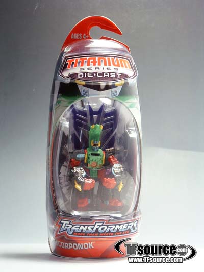 Cybertron Scorponok 3-Inch | Transformers Titanium Robot Masters