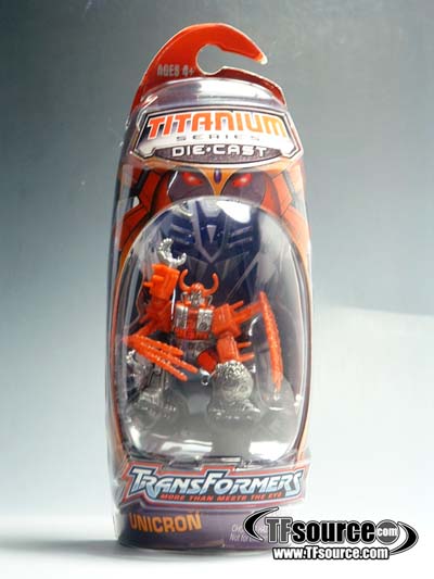 Unicron 3-Inch | Transformers Titanium Robot Masters