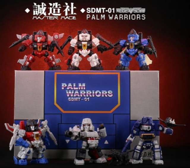 SDMT-01 Q Version Palm Warriors Set of 6 | Master Made
