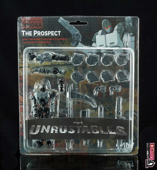MM04A The Prospect Accesory Pack Black Version | The Unrustables Cybertech Series | Mayhem Mechanics