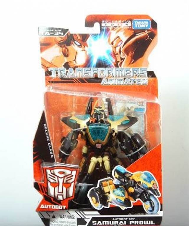 TA34 Samurai Prowl | Japanese Transformers Animated