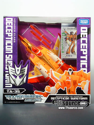 TA35 Decepticon Sunstorm | Japanese Transformers Animated