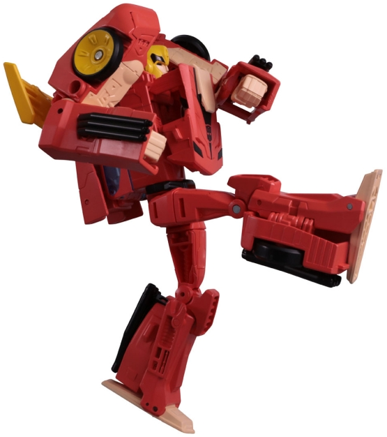 Autobot Hot Rod Ken and Arcee Chun-Li | Transformers Street Fighter 2 | Transformers Collaborative