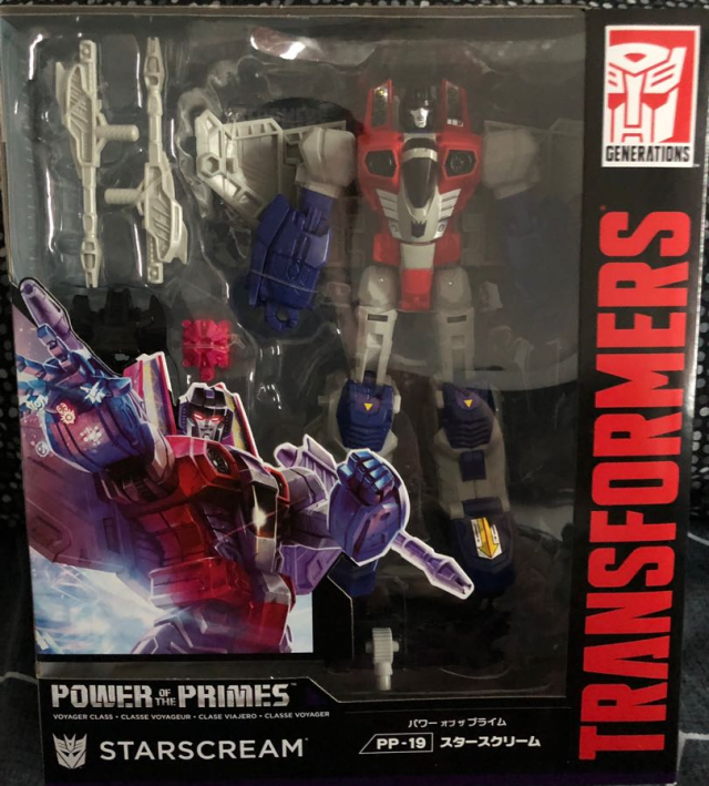 PP-19 Starscream | Transformers Generations Power of Prime